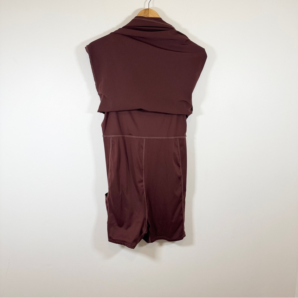 Abercrombie & Fitch Maroon Mini Slip Dress - Picture 3 of 10